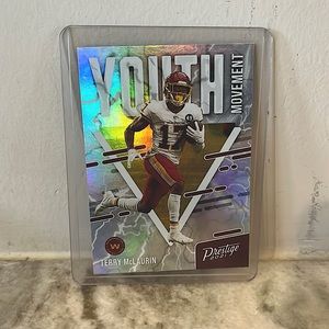 2021 Panini Terry Mclaurin Prestige Hologram Card